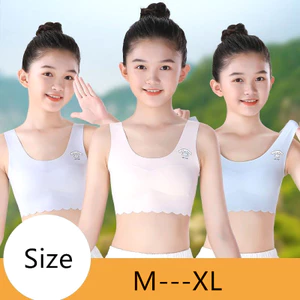 Học sinh trung học & Cô gái trẻ - Đồ lót ngủ áo ngực không dây mềm mại