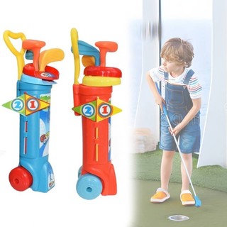 Bộ Mini Câu Lạc Bộ Golf Nhựa Cao Cấp Cho Trẻ Em Và Cha Mẹ Ngoài Trời Vui Nhộn