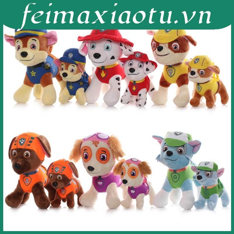 Thú nhồi bông hình nhân vật hoạt hình Paw Patrol dễ thương PAW PATROL MARSHALL Chó Cứu Hộ Nhồi Bông 20cm