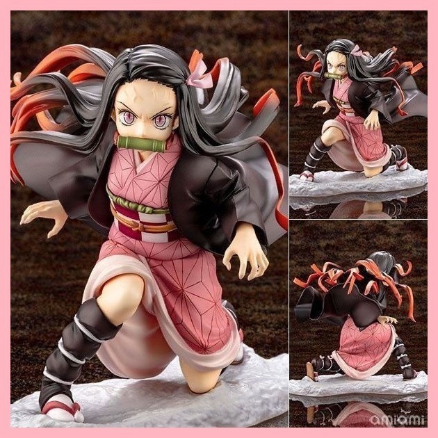 Hình Mô Hình Demon Slayer Tomioka Nezuko Zenitsu shinobu [Mô Hình Bán Chạy] Anime Hàng Hóa Demon Slayer Zenitsu Kamado Combat Mô Hình Midouzi Để Bàn Khung Xe Trang Trí Quà Tặng