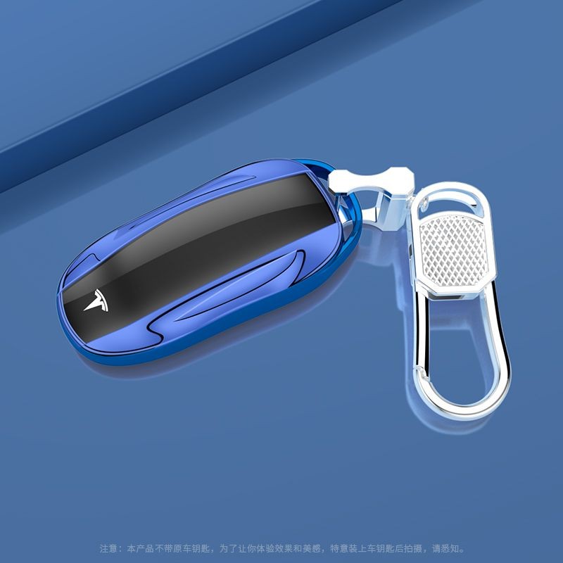 Móc Khóa Xe Ô Tô Móc Khóa Áp Dụng Cho Tesla Model3modelY S X Chìa Khóa Vỏ Chìa Khóa Full Cover Bảo Vệ Sửa Đổi Phụ Kiện