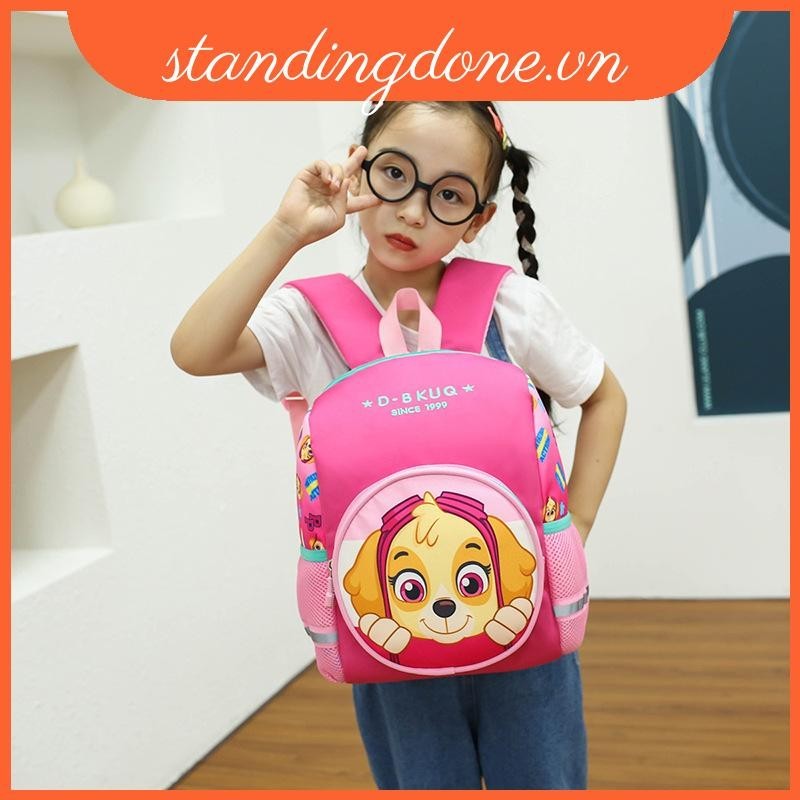 Ba lô mẫu giáo thời trang với thiết kế chống nước hoạt hình Nylon