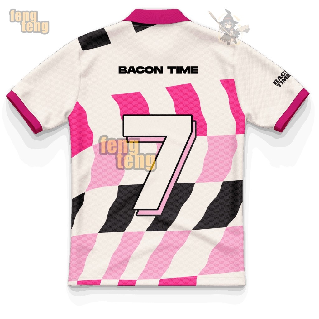 Áo thun mùa đông Bacon Time RPL 2024- Tên người chơi Áo thun ngắn tay thời gian Bacon