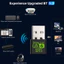 Bộ chuyển đổi USB WiFi 6 AX900 Bluetooth 5.3 Ăng-ten băng tần du lịch không dây Wi-Fi 2.4G và 5GHz Thích hợp cho PC Laptop Windows 10 11 Trình điều khiển miễn phí