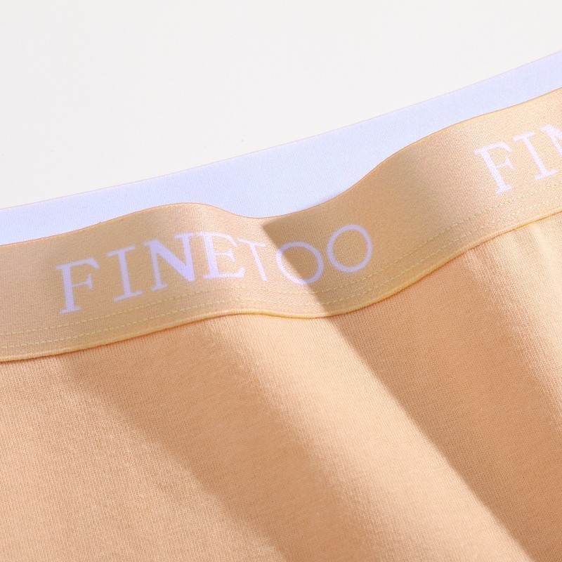 Mô tả Finetoo Quần Cotton cạp cao Quần lót điều khiển đàn hồi Quần lót thoải mái - 2