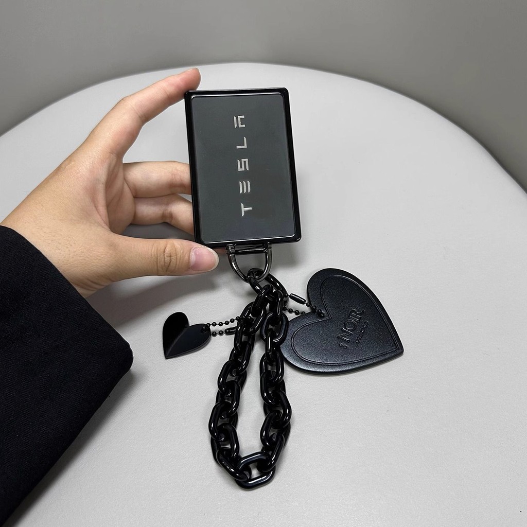 Chìa Khóa Ô Tô Móc Chìa Khóa Xe Tesla Đặc Biệt Vỏ Chìa Khóa Tesla Model 3 / Y Card Cover Advanced Modelx / s Vỏ Bảo Vệ Khóa Dành Cho Nữ