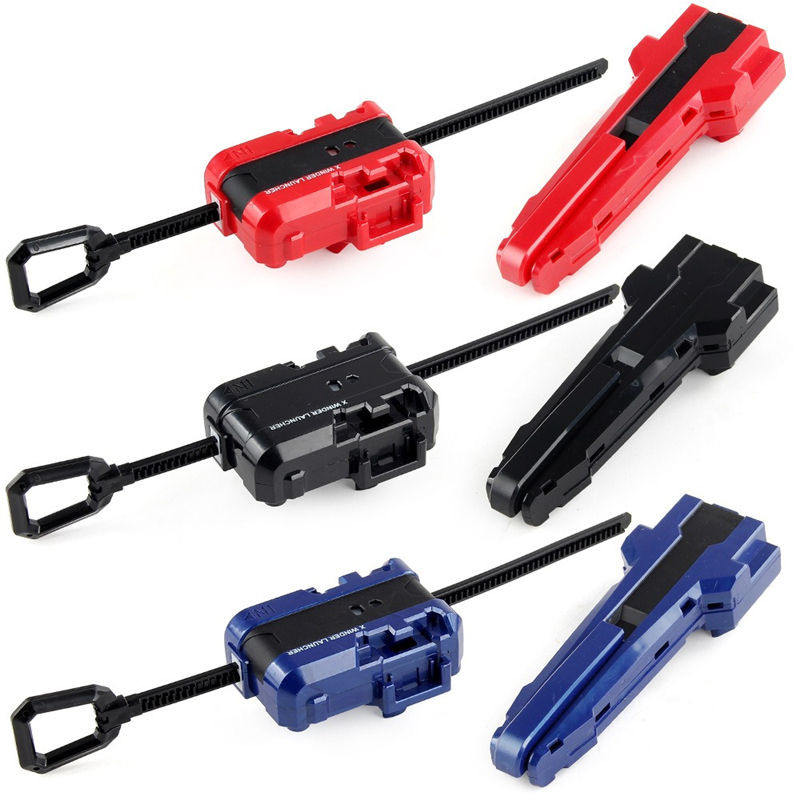 SB Thương Hiệu X Thế Hệ Chiến Đấu Beyblade Phụ Kiện BX-09 Tay Cầm Ánh Sáng UX CX Beyblade Kéo Dòng Phát Phóng Đôi