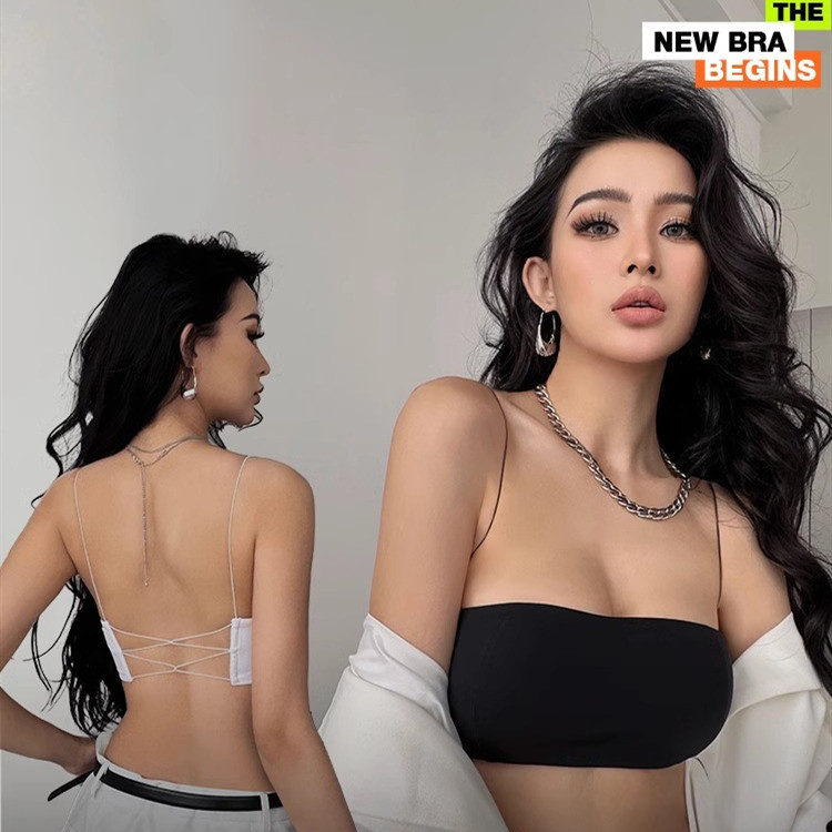 Dây đeo nhỏ Đồ lót nữ liền mạch Áo ngực không dây mềm