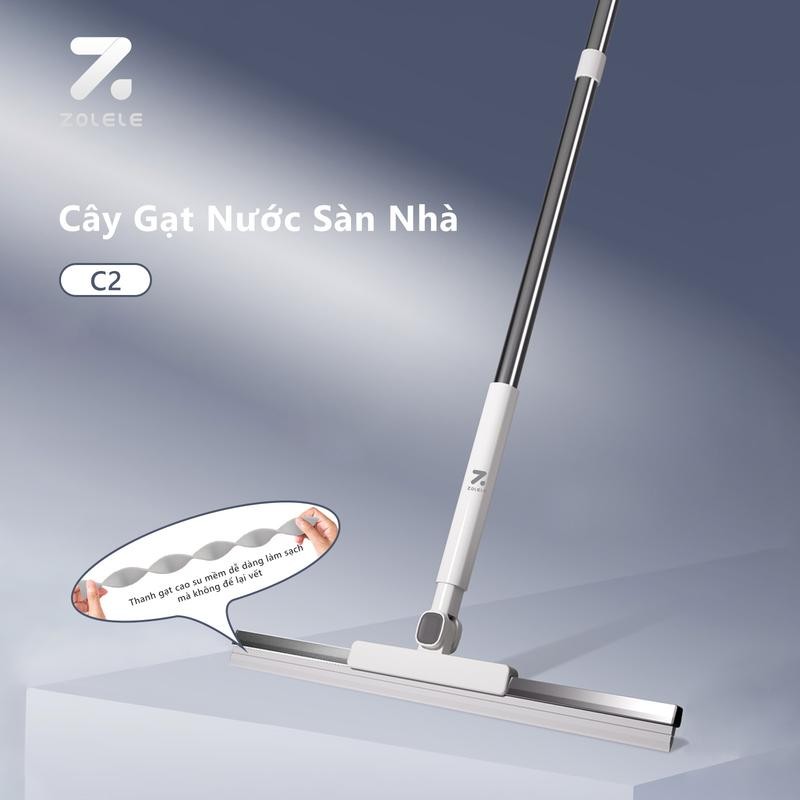 Mô tả Cây gạt nước sàn nhà tắm ZOLELE C2 thanh gạt 50cm đầu xoay 180 - Chính Hãng - 1