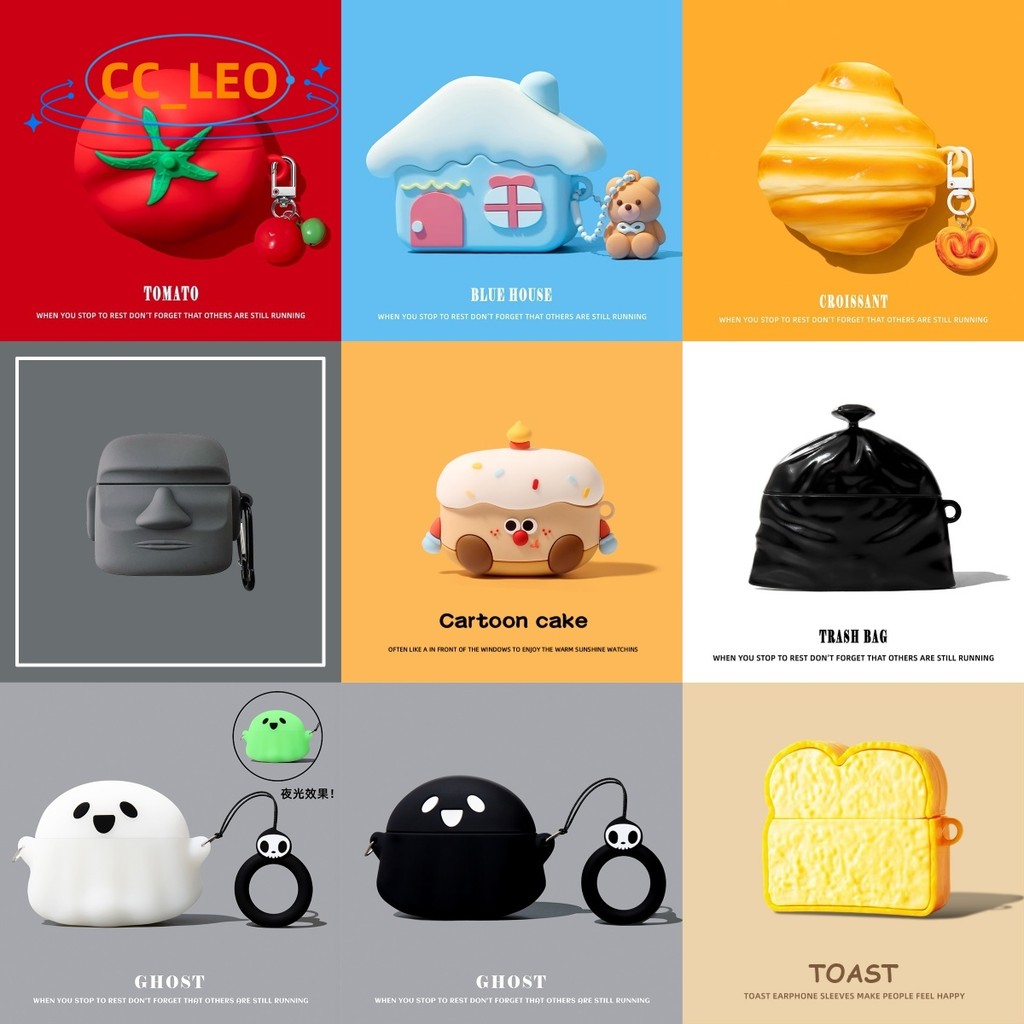For Baseus BP1 Pro Case 3D Cartoon Vaseline Baseus Bowie M3s Silicone ...