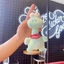 Đồ chơi mềm khủng long có cọc ngắn sang trọng và móc khóa cho túi quyến rũ