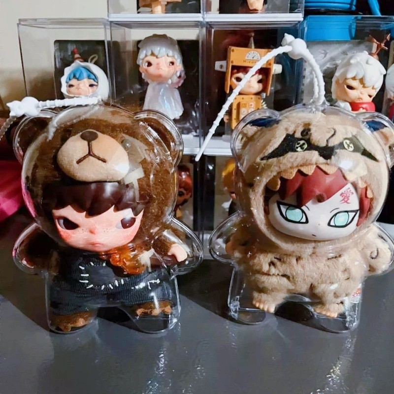 2 Chiếc Hộp Đựng Búp Bê Di Động Cho Hirono Living Wild Doll Chống Thấm Nước Chống Bụi Vỏ Lulupig HD Hộp Bảo Vệ Trong Suốt (Không Có Búp Bê)