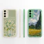 Dành Cho Samsung Galaxy A20 A24 A30 A32 A33 A34 A52 A52S A53 A7 2018 A72 A73 4G 5G Vỏ Tranh Nghệ Thuật Hoa Silicon Lỏng Vỏ Điện Thoại TPU Mềm Vỏ Capa