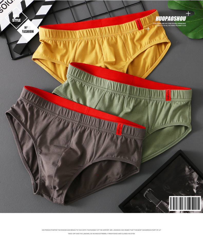 Mô tả Ecmln Cotton Nam Boxer Quần Đùi Plus Kích Thước Quần Lót Mềm Mại Chất Lượng Cao Thoáng Khí Quần Lót - 2
