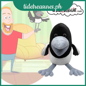 Steve Và Maggie Crow Và Magpie Thú Nhồi Bông Sang Trọng Đồ Chơi Phong Cách Hoạt Hình Chim Phân Loại Mềm Pp Cotton Làm Đầy Ngắn Sang Trọng Tùy Chỉnh Chế Biến Chiều Cao 22cm Chất Lượng Cao