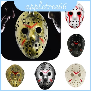 Mặt nạ đáng sợ Halloween Jason màu đen cho các bữa tiệc Cosplay và các sự kiện theo chủ đề kinh dị