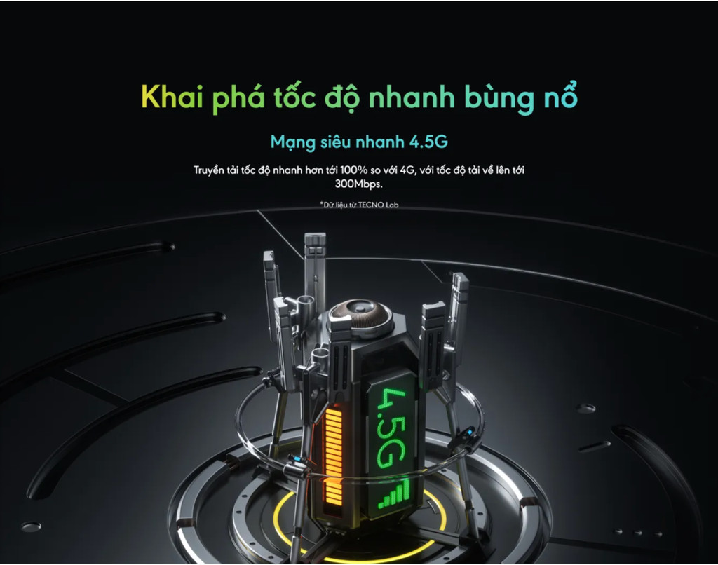 Mô tả Điện thoại Tecno Spark Go 1 (4+4)GB/64GB - Unisoc T615 | 5000mAh | Sạc nhanh 15W | Chính hãng - 1