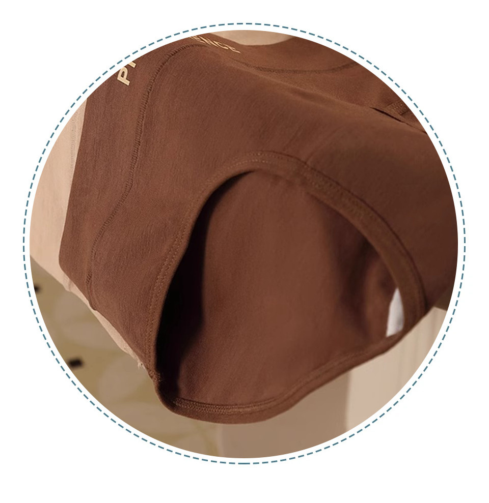 Mô tả Fallsweet Nữ Plus Kích Thước Quần Lót Cotton Nguyên Chất Eo Cao Mềm Quần Đùi Thoáng Khí Thân Thiết Underware M-2XL - 6