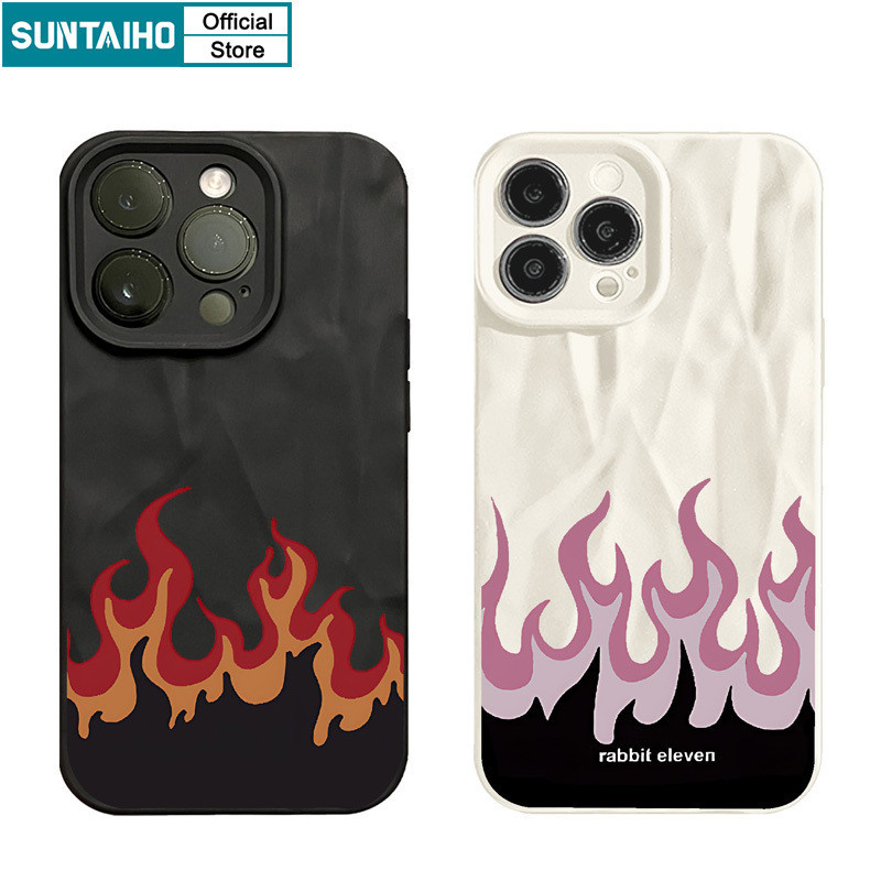 Ốp Lưng iPhone Suntaiho Họa Tiết Ngọn Lửa 1