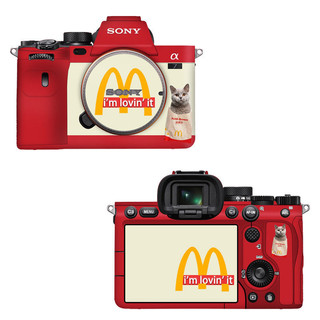 [Mẫu máy ảnh ghi chú khi đặt hàng] Thích hợp cho Sony A7M4 / a7r3a / a7s2 / a7m2 / a7 Thế hệ Camera Nhãn dán trọn gói A6700 / a7c Phim