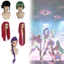 Skpop Cosplay Tóc Giả Với Tóc Thẳng Dài Và Lụa Nhiệt Độ Cao Cho Người Hâm Mộ Anime Và Hội Nghị
