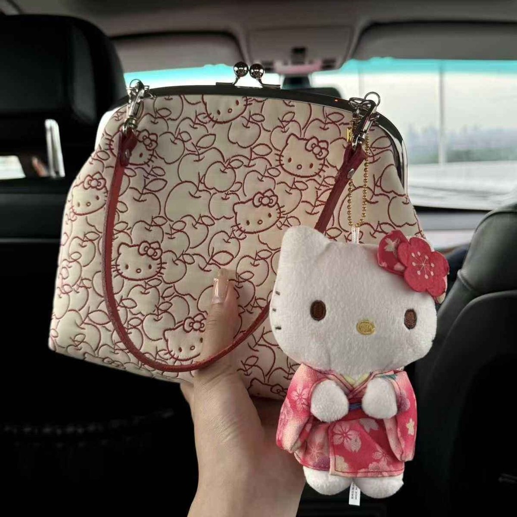 Túi vàng Kyoto Ví đựng tiền xu Sanrio dễ thương Túi xách in tài liệu