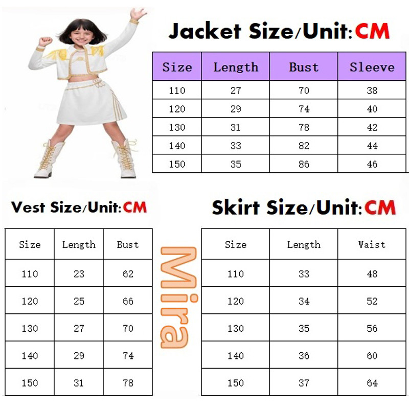 Trẻ Em K-Pop Demon Hunters Zoey Rumi Mira Trang Phục Lạ Mắt Đầm Cosplay ...