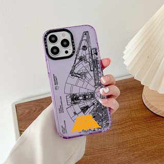 Ốp lưng STAR WARS Warship Tương thích cho IPhone 11 14 15 16 Pro Max 12 13 Mini Cover X XR XS Max Silicone Mềm Clear SE 2022 6 7 8 Plus Vỏ chống sốc