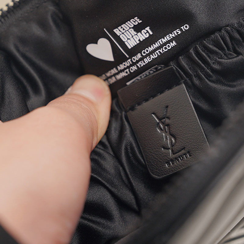 Yves Saint Laurent YSL Counter Quà tặng Túi đựng mỹ phẩm làm sẵn PU ...