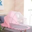 Tấm chắn muỗi trên giường cho bé có thiết kế có thể gập lại cho bé 01 tuổi Bảo vệ giấc ngủ