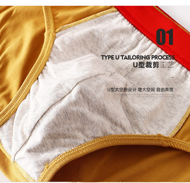 Mô tả Ecmln Cotton Nam Boxer Quần Đùi Plus Kích Thước Quần Lót Mềm Mại Chất Lượng Cao Thoáng Khí Quần Lót - 8