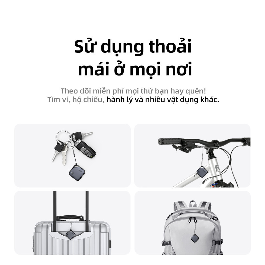 Ugreen Thẻ Thông Minh Định Vị Thông Minh Chống Mất Bluetooth5.0 Finder Airtag Theo Dõi Finder Định Vị cho iPhone 18 PM – ảnh mô tả chi tiết 11