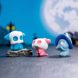 Nhiều Màu Sắc Cổ Tích Nhựa Các Bức Tượng Nhỏ Cho Halloween Diy Trang Trí Mini Đồ Trang Trí Hộp Mù