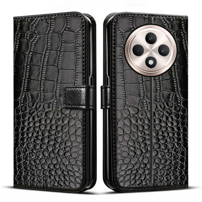 Dành Cho OPPO Reno12 F 5G Ốp Lưng Ví Đựng Thẻ Đứng Từ Tính Lật Da Bao Da Dành Cho OPPO Reno12 F 5G Reno 12F 5G Ốp Lưng Điện Thoại