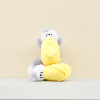 Đáng Yêu Sang Trọng Pelican Đồ Chơi Dễ Thương Mỏ Lớn Chim Móc Khóa Túi Quyến Rũ 11cm Mềm Thú Nhồi Bông