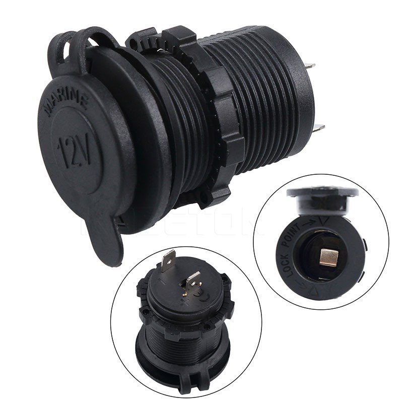 [Hàng có sẵn] Bật lửa thuốc lá xe máy 12V 120W cho ổ cắm điện ô tô xe máy