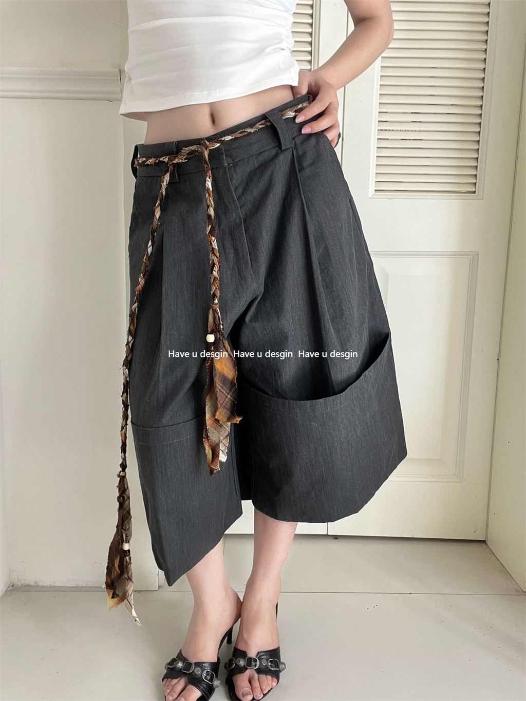 Thắt lưng nữ retro handmade, dây thắt lưng trang trí phù hợp để tạo điểm nhấn thời trang cho vòng eo