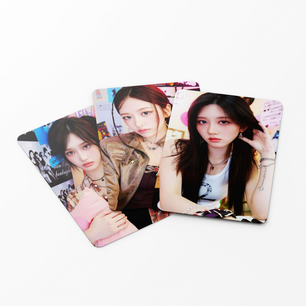 LINXX 55 Chiếc IVE BE ALIGHT Album Mới 3 Inch Holographic Lomo Cards Hình Ảnh HD Bộ Sưu Tập Quạt Thẻ Hàng Hóa Quà Tặng Kpop Idol Trading Photocard Bộ Dành Cho Người Hâm Mộ