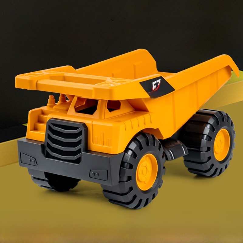 Đồ chơi trẻ em Kỹ thuật quán tính Bộ xe xây dựng Bộ máy xúc nhựa và vận chuyển bền
