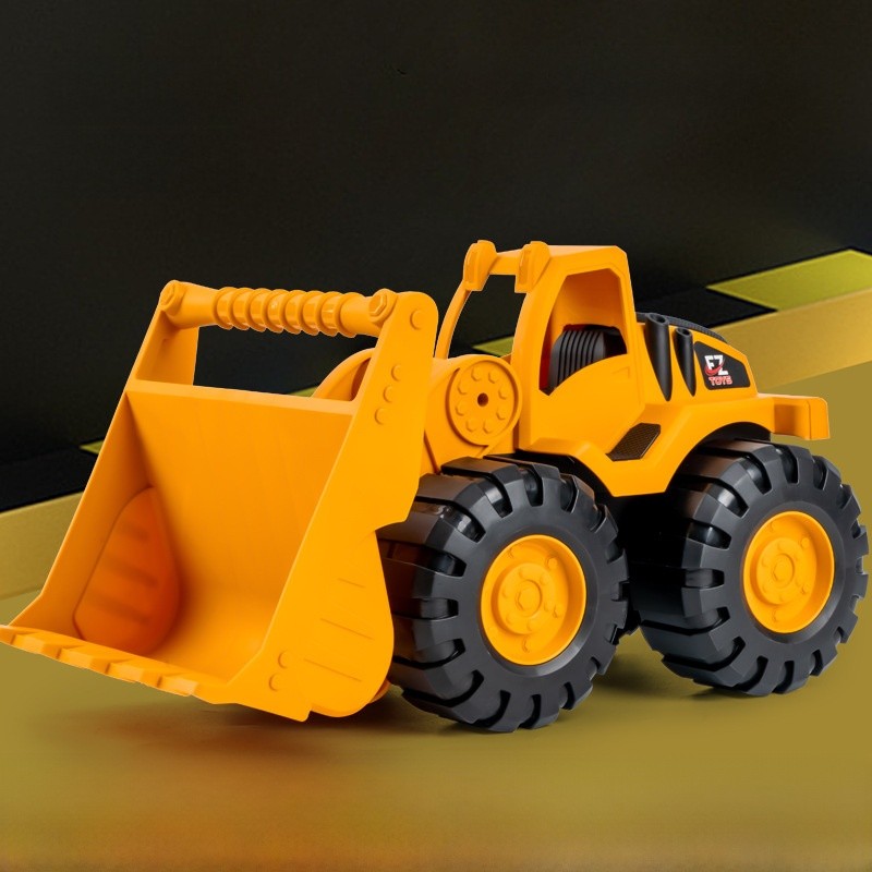 Đồ chơi trẻ em Kỹ thuật quán tính Bộ xe xây dựng Bộ máy xúc nhựa và vận chuyển bền