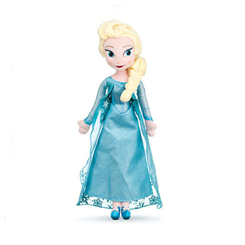 2018 Sốt Elsa Và Anna 40cm 50cm Búp Bê Sang Trọng Kid Vui Vẻ Mới