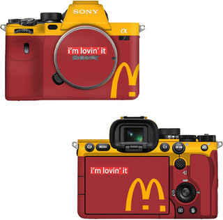 [Mẫu máy ảnh ghi chú khi đặt hàng] Thích hợp cho Sony A7M4 / a7r3a / a7s2 / a7m2 / a7 Thế hệ Camera Nhãn dán trọn gói A6700 / a7c Phim