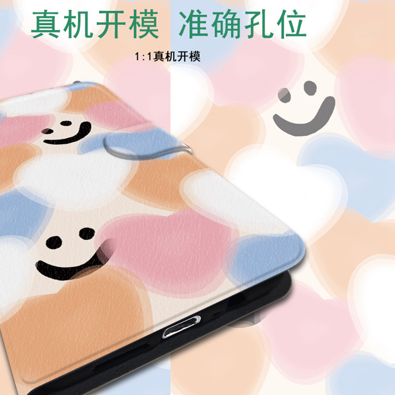 Ốp Điện Thoại Samsung Dễ Thương Thích Hợp Cho Note 10 + 20 Ultra S24 Pro S23 FE Ví Da Từ Tính Lật