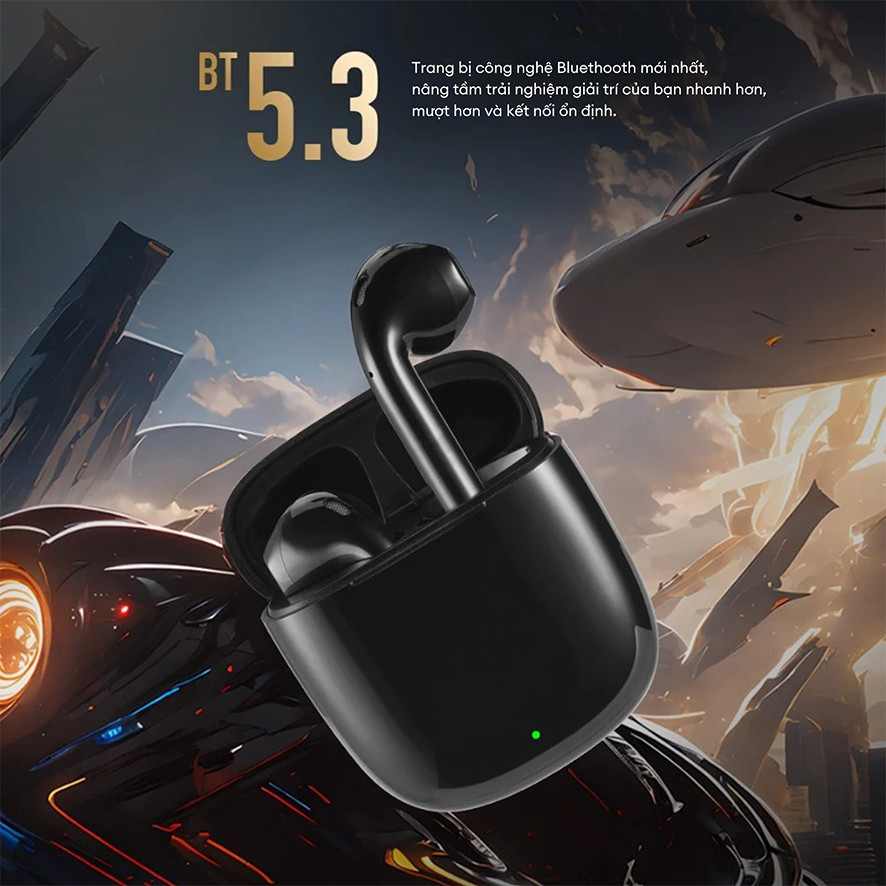 Mô tả Tai Nghe Bluetooth 5.3 Itel BudsNeoTrue Wireless | 25 Giờ Dùng Liên Tục | Cảm Ứng | Chính Hãng - 2
