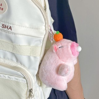 Búp bê nhồi bông màu hồng Capybara có tính năng thổi bong bóng cho trẻ em hoàn hảo