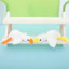 Móc khóa ngỗng trắng sang trọng cao cấp Soft Fluffy Duckling Charm Lý tưởng để làm quà tặng và sưu tập