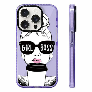 Cô Gái BOSS Cà Phê Phác Thảo Tranh Không Dây Từ Tính Sạc Ốp Lưng Tương Thích Cho IPhone11 12 13 14 15 16ProMax Bao 16PLUS Silicon Mềm Trong Suốt Ốp Lưng Chống Sốc