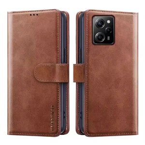 Ví đựng điện thoại cho Xiaomi Poco X5 X4 X3 Pro GT 5G NFC có ngăn đựng thẻ Vỏ chống sốc bằng da lật từ tính