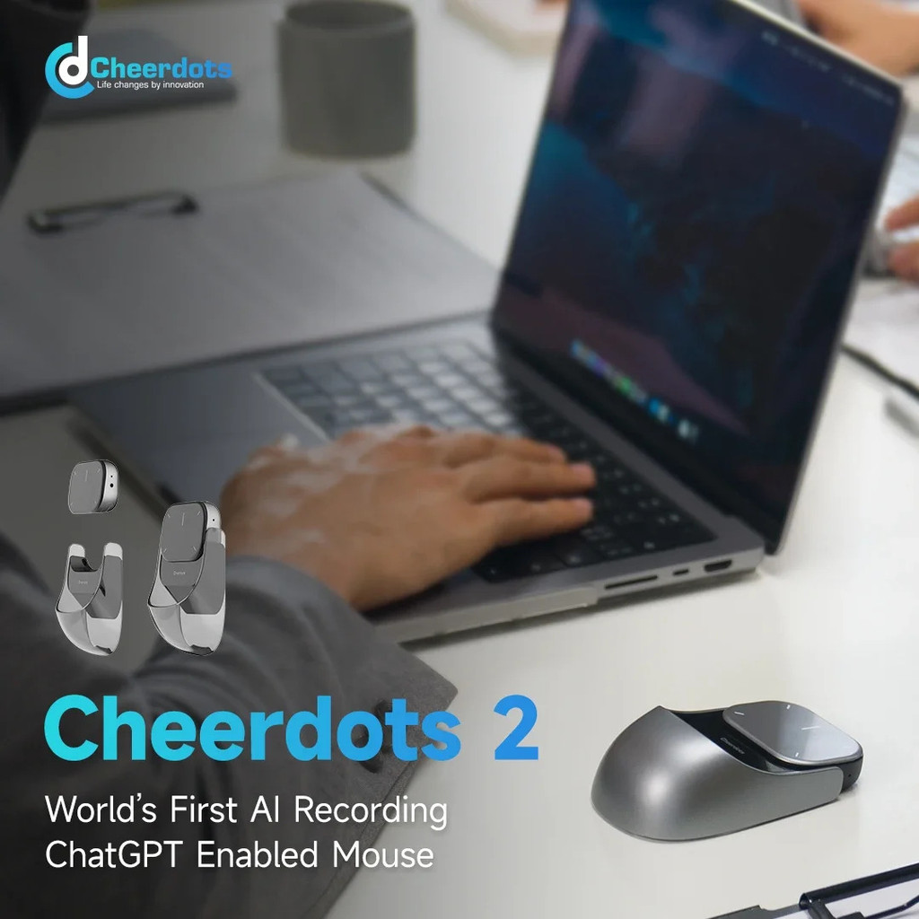 Cheerdots Air Mouse Wireless Touchpad Laser Presenter Chuột di động