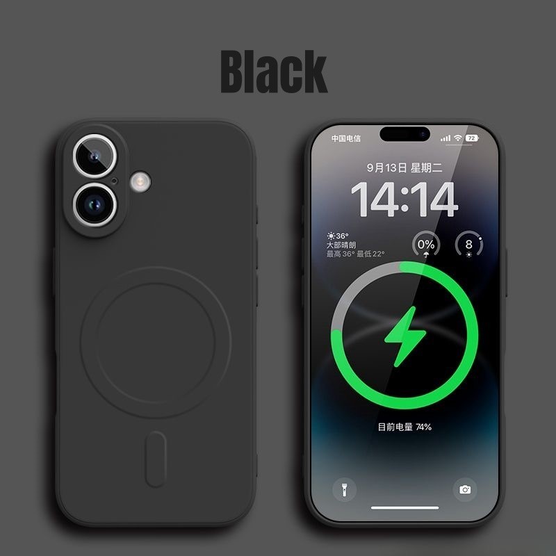 Ốp Lưng Lỏng Mờ Cho iPhone 16 Pro Max 16 Plus 16Pro 16 15 Pro Max Ốp